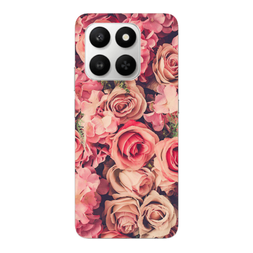 Honor Magic 400 Smart Bud Roses Transparent Silicone TPU Θήκη